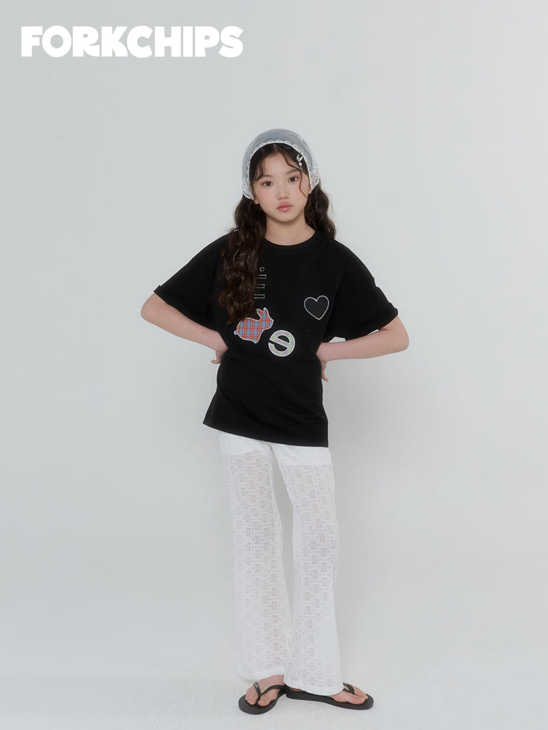 Fork Chips - Korean Children Fashion - #childofig - Flora Bootcut Pants - 11