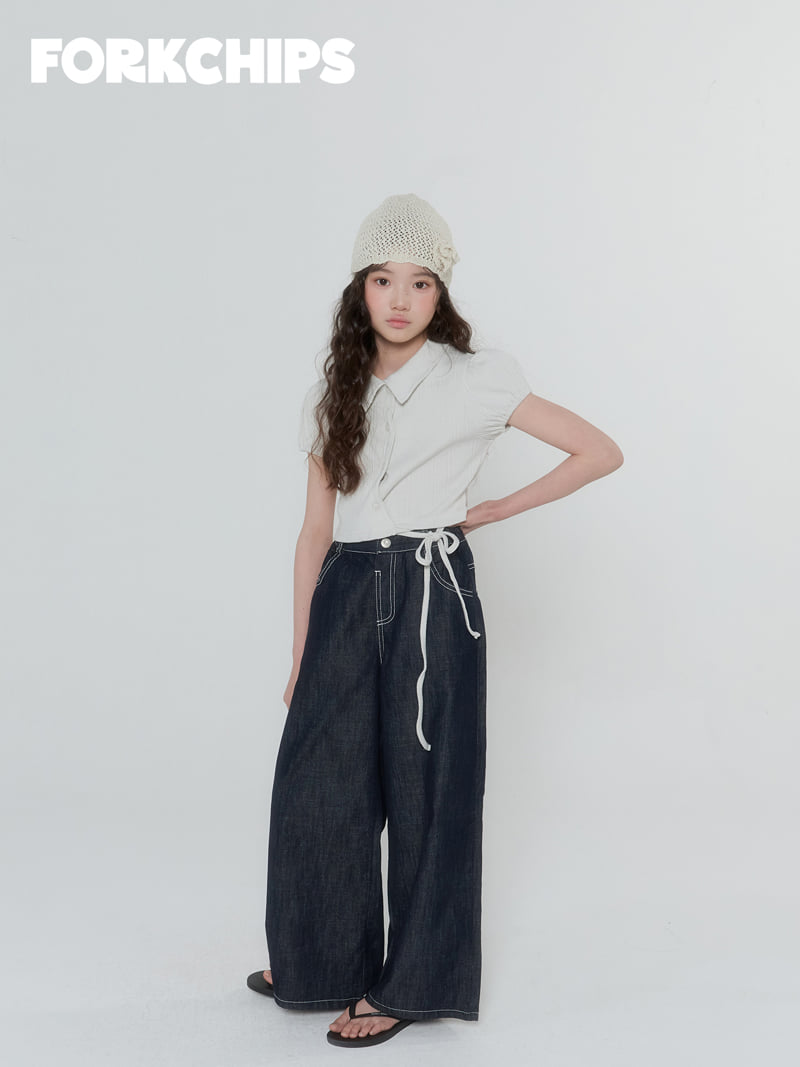 Fork Chips - Korean Children Fashion - #childofig - Unit Non-Fade Pants - 6