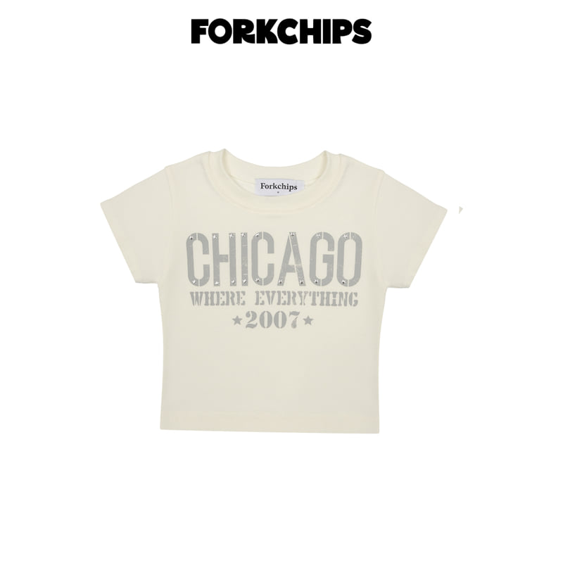 Fork Chips - Korean Children Fashion - #childofig - Chicago Tee - 3