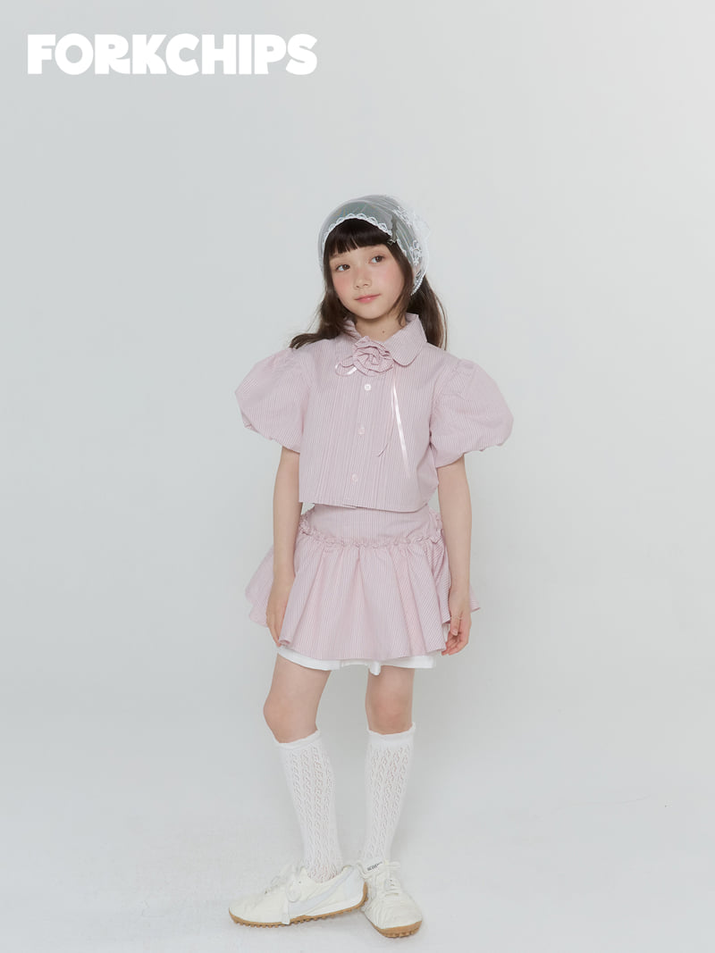 Fork Chips - Korean Children Fashion - #childofig - Rapunzel Blouse - 8