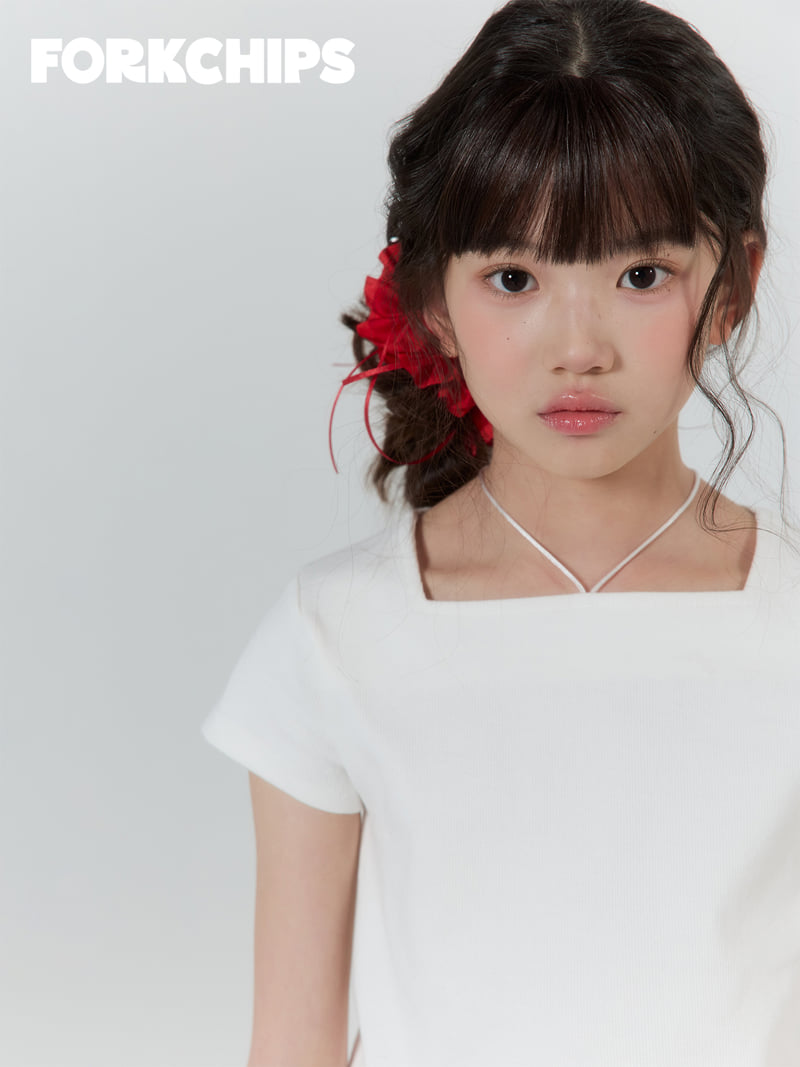 Fork Chips - Korean Children Fashion - #childrensboutique - Mary Hair Clip - 6
