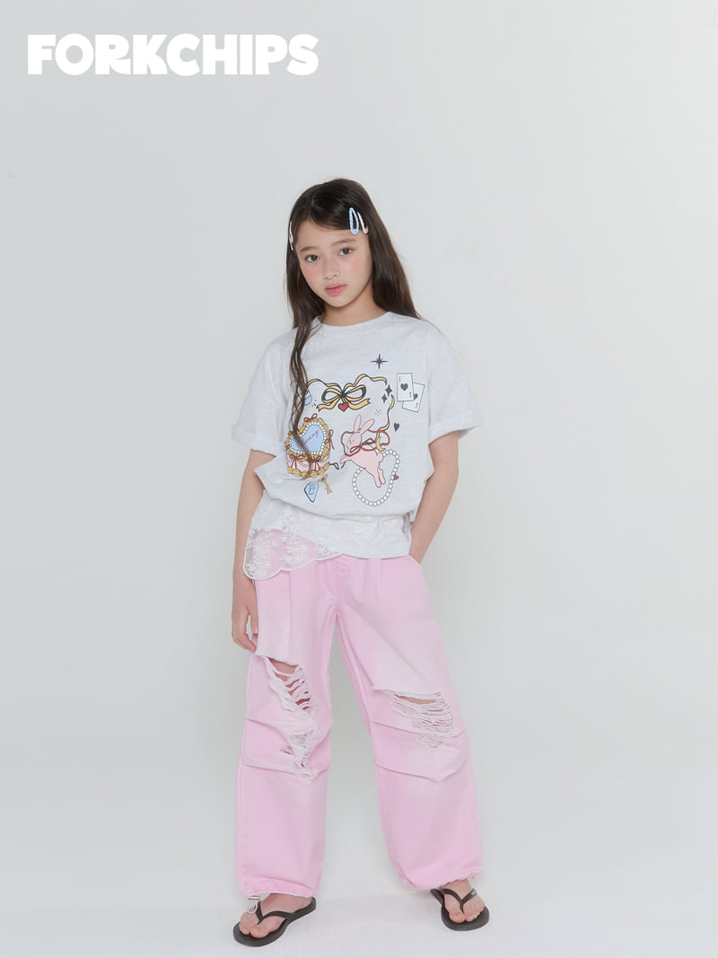 Fork Chips - Korean Children Fashion - #childrensboutique - Wonder Bunny Tee - 10