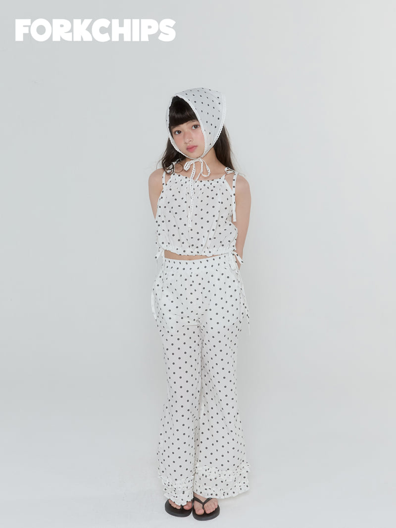 Fork Chips - Korean Children Fashion - #childrensboutique - Sugar Wide Pants - 6