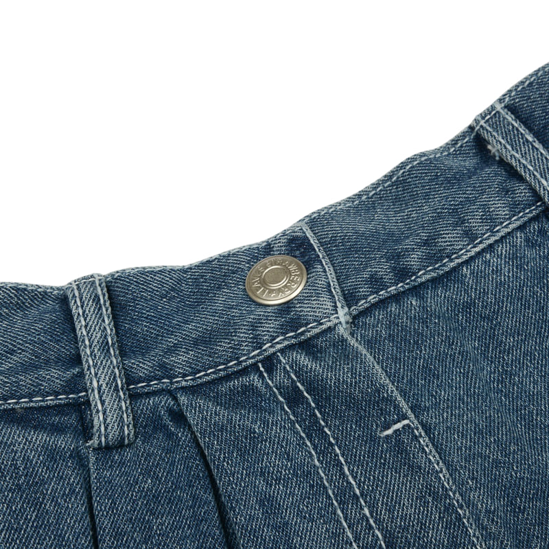 Fork Chips - Korean Children Fashion - #childofig - Flip Denim Skirt - 4