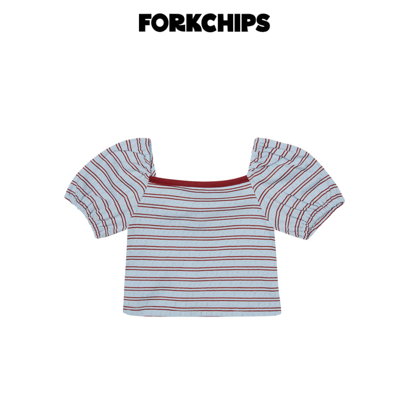 Fork Chips - Korean Children Fashion - #childofig - Jelly Puff Tee - 4