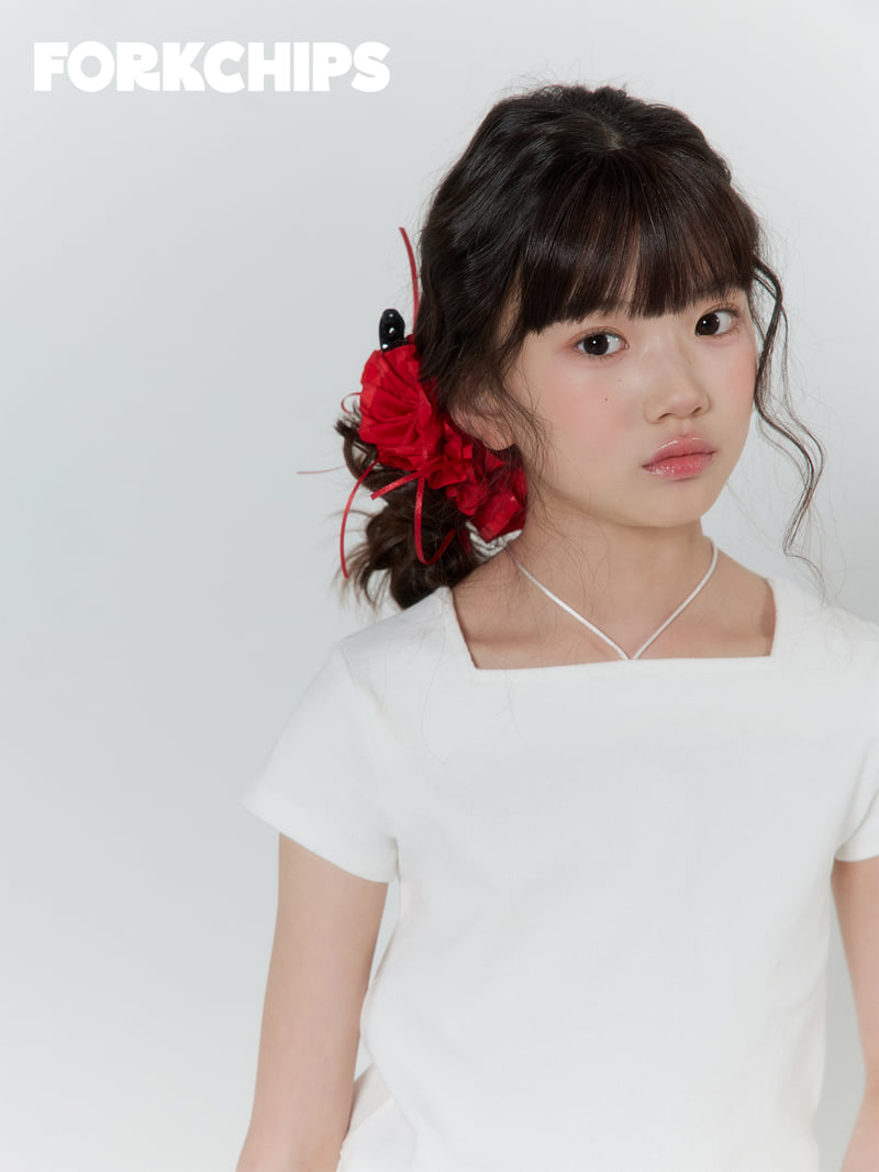 Fork Chips - Korean Children Fashion - #designkidswear - Mary Hair Clip - 7