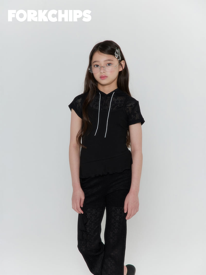 Fork Chips - Korean Children Fashion - #designkidswear - Shooting Star Hoodie - 12