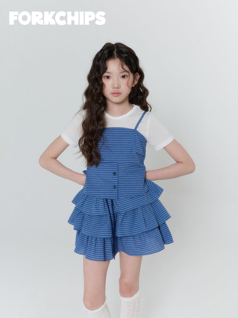 Fork Chips - Korean Children Fashion - #designkidswear - Noir Bustier - 7