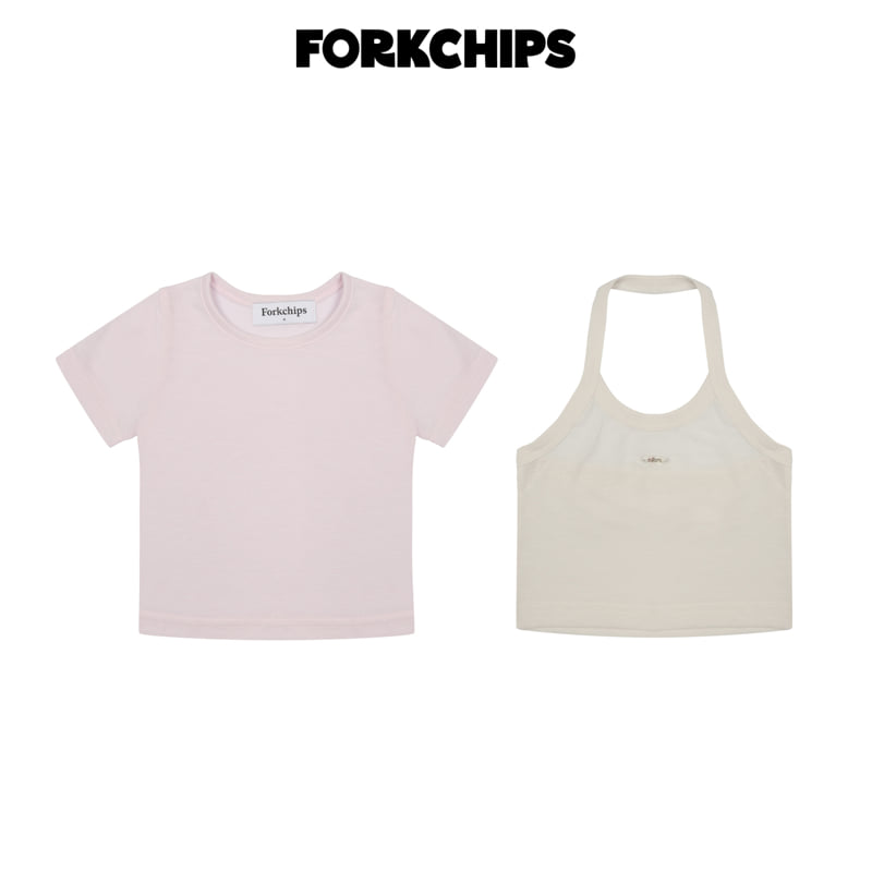 Fork Chips - Korean Children Fashion - #discoveringself - Milly Layered Tee - 3