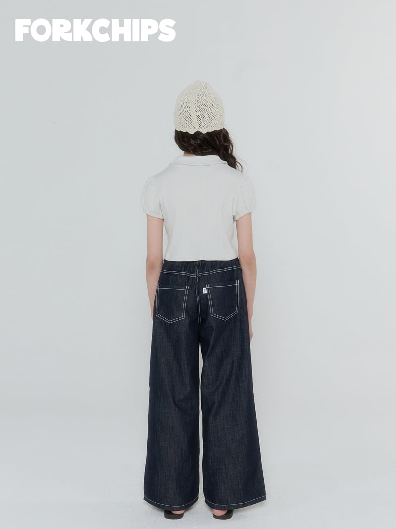 Fork Chips - Korean Children Fashion - #discoveringself - Unit Non-Fade Pants - 10