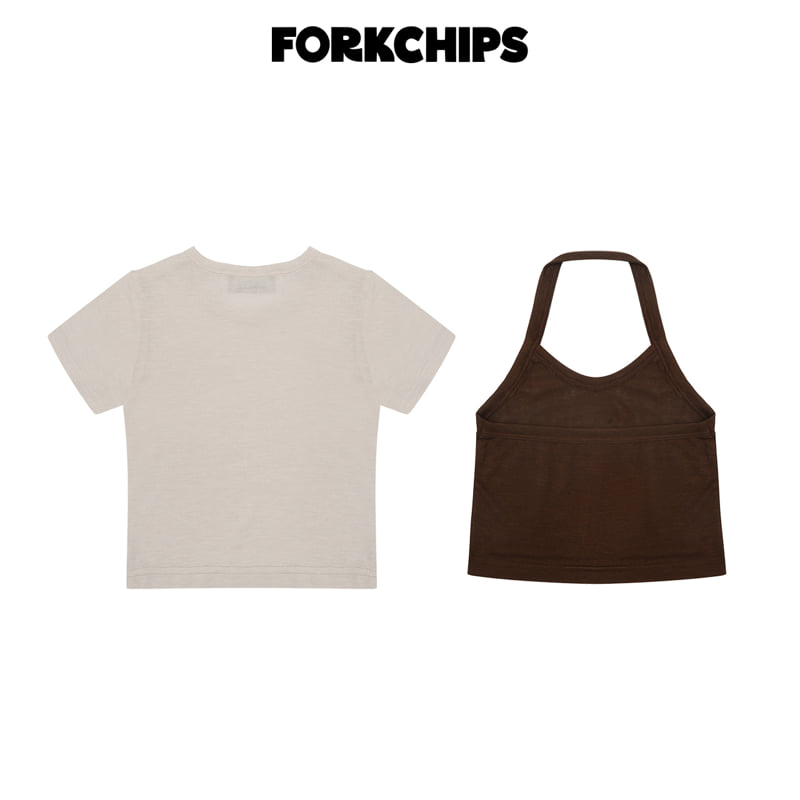 Fork Chips - Korean Children Fashion - #discoveringself - Milly Layered Tee - 4