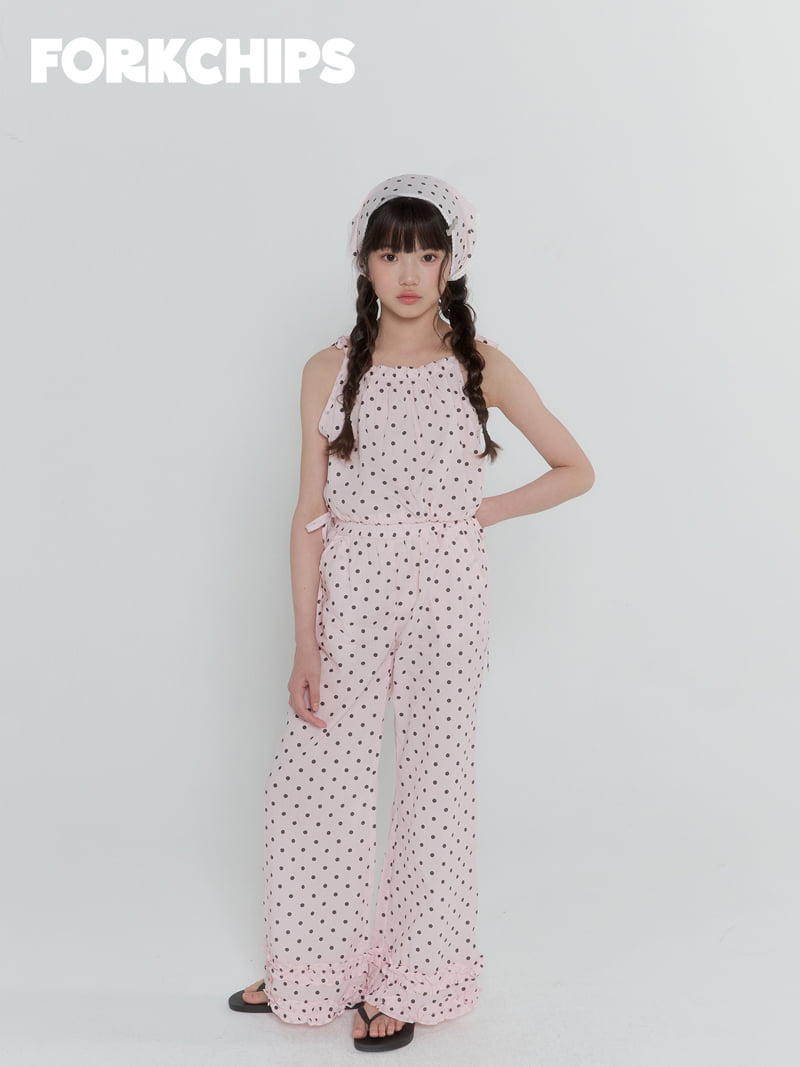 Fork Chips - Korean Children Fashion - #fashionkids - Sugar Wide Pants - 9