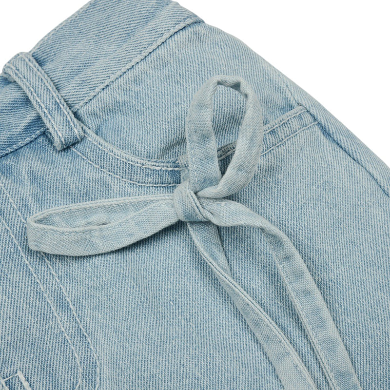 Fork Chips - Korean Children Fashion - #fashionkids - Cube Ribbon Skirt - 5