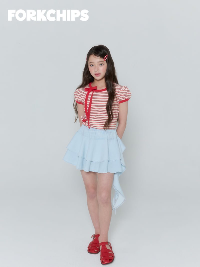 Fork Chips - Korean Children Fashion - #kidsshorts - Madeleine Drop Skirt - 9