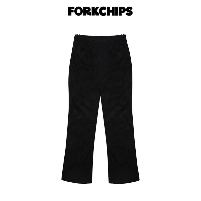 Fork Chips - Korean Children Fashion - #kidsshorts - Flora Bootcut Pants - 3
