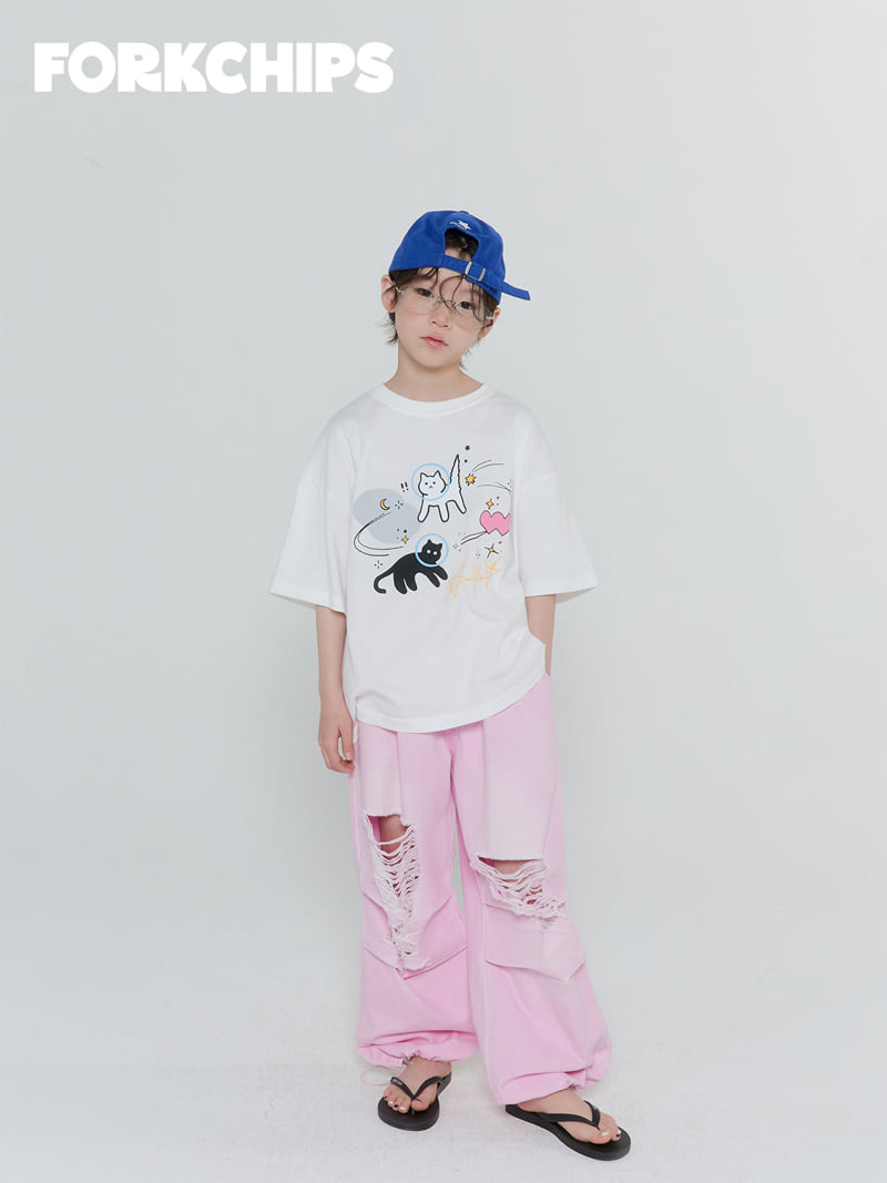 Fork Chips - Korean Children Fashion - #kidsshorts - Bubbly Vintage Pants - 10