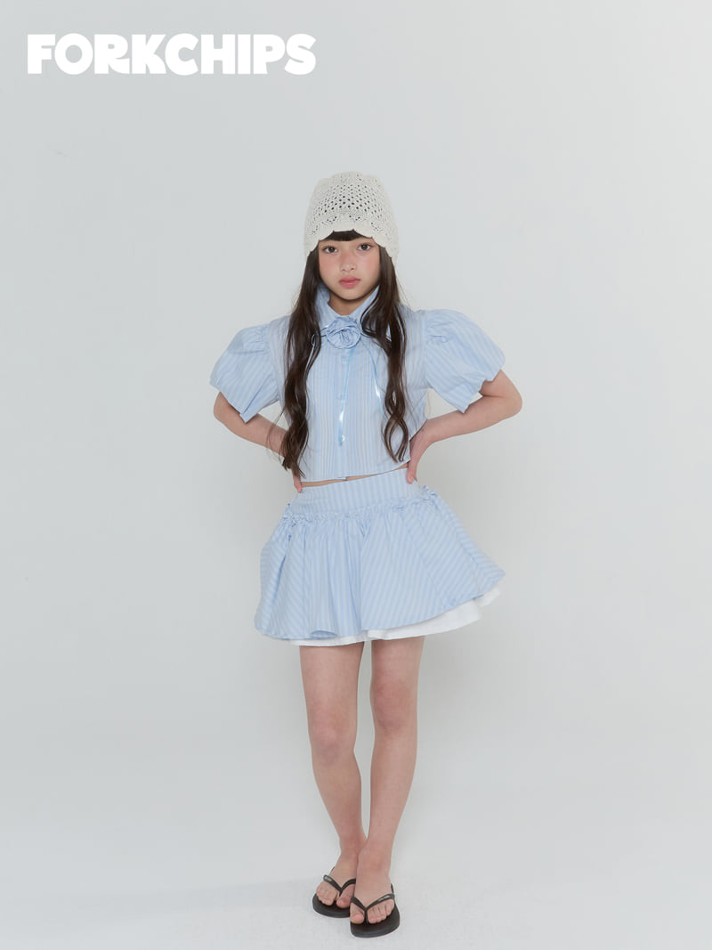 Fork Chips - Korean Children Fashion - #kidsshorts - Rapunzel Skirt - 8