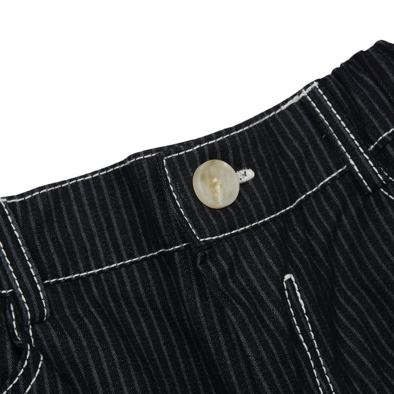 Fork Chips - Korean Children Fashion - #fashionkids - Number Half Pants - 4