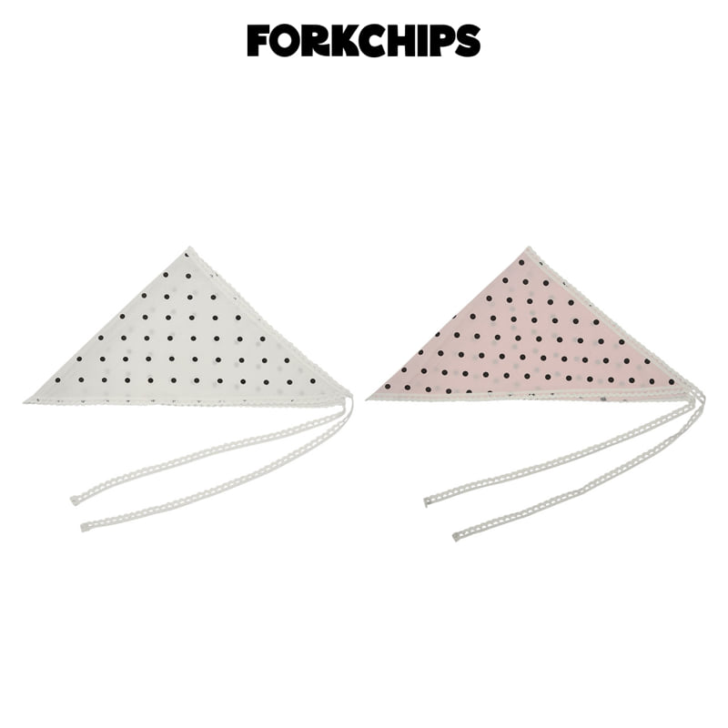 Fork Chips - Korean Children Fashion - #kidsstore - Sugar Dot Headscarf
