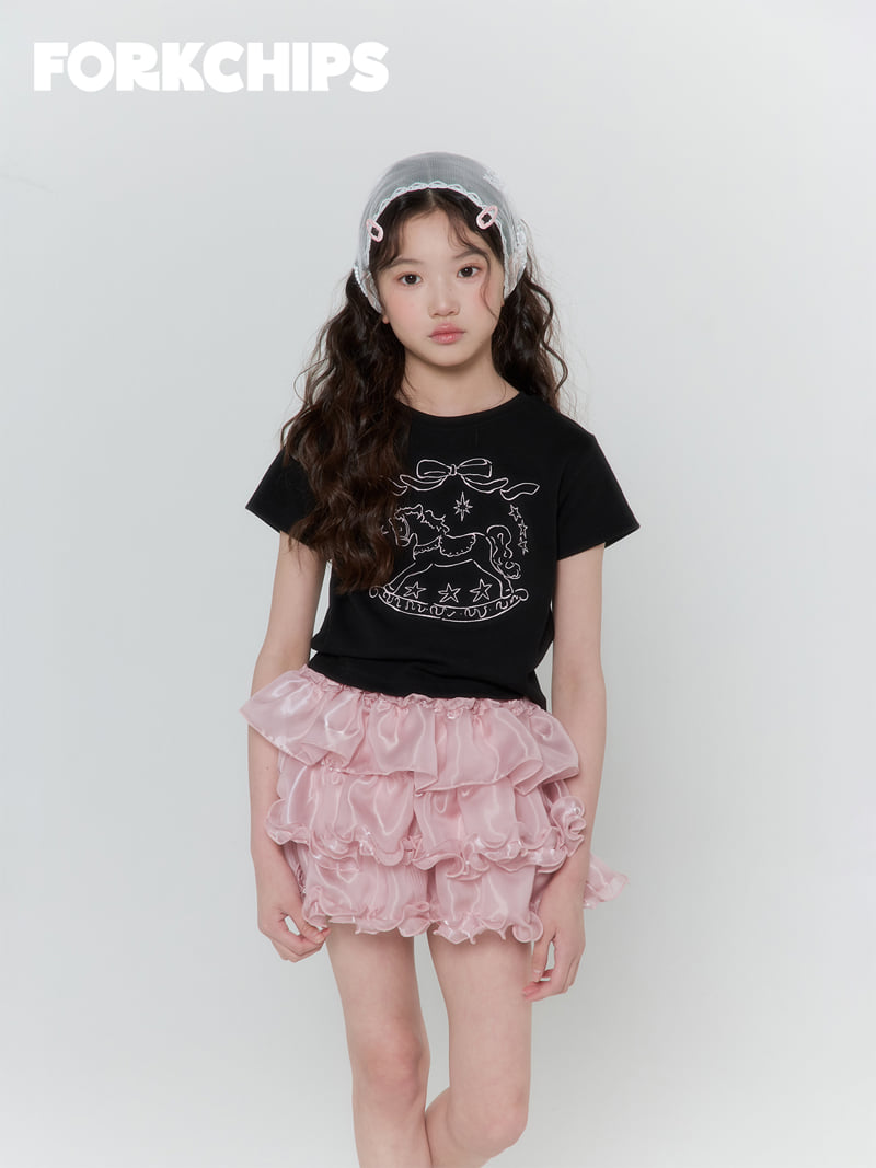 Fork Chips - Korean Children Fashion - #kidsstore - Antique Lace Headscarf - 3