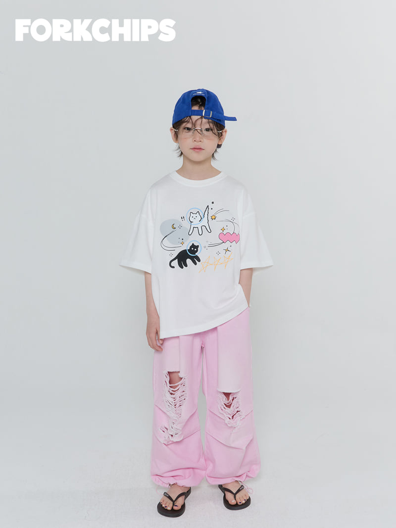 Fork Chips - Korean Children Fashion - #kidzfashiontrend - Bubbly Vintage Pants - 12