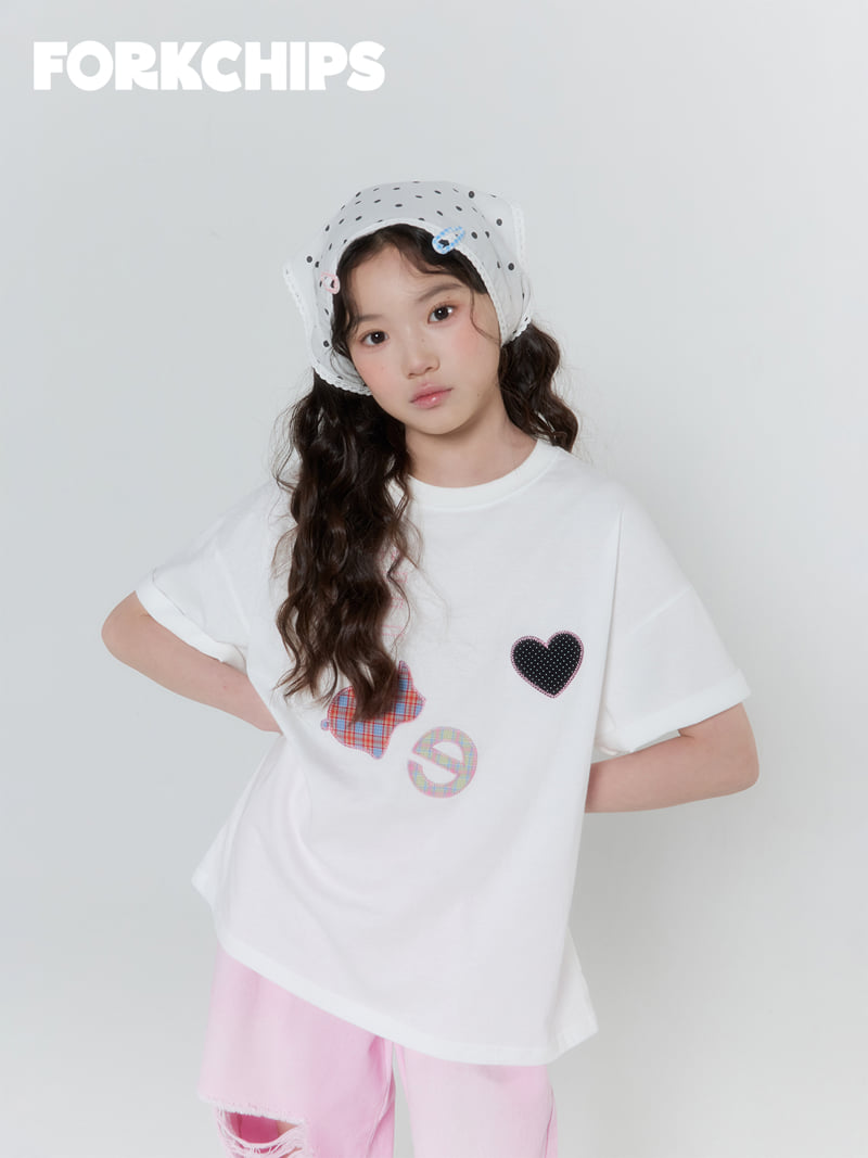 Fork Chips - Korean Children Fashion - #Kfashion4kids - Sugar Dot Headscarf - 4