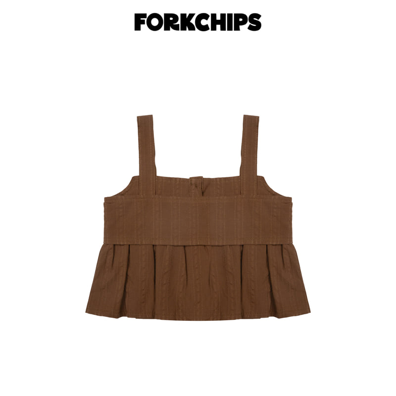Fork Chips - Korean Children Fashion - #Kfashion4kids - Dolce Sleeveless Blouse - 4