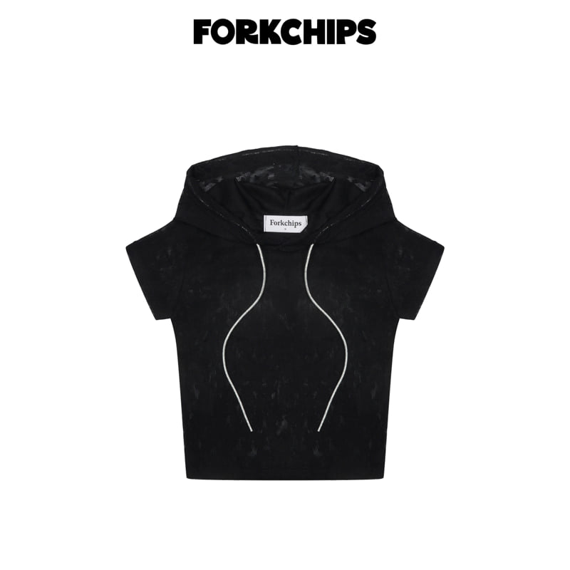 Fork Chips - Korean Children Fashion - #littlefashionista - Shooting Star Hoodie - 3
