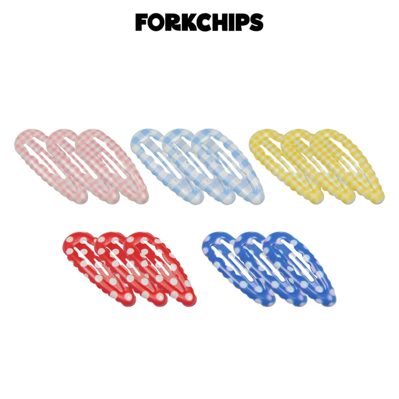 Fork Chips - Korean Children Fashion - #littlefashionista - Candy Snap Hairpin