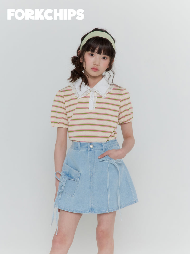Fork Chips - Korean Children Fashion - #littlefashionista - Vanilla Hairband - 6
