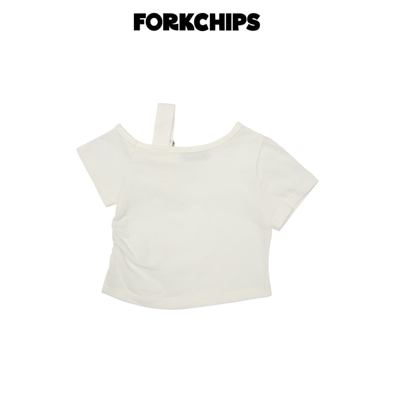 Fork Chips - Korean Children Fashion - #littlefashionista - Crown Shoulder Tee - 4