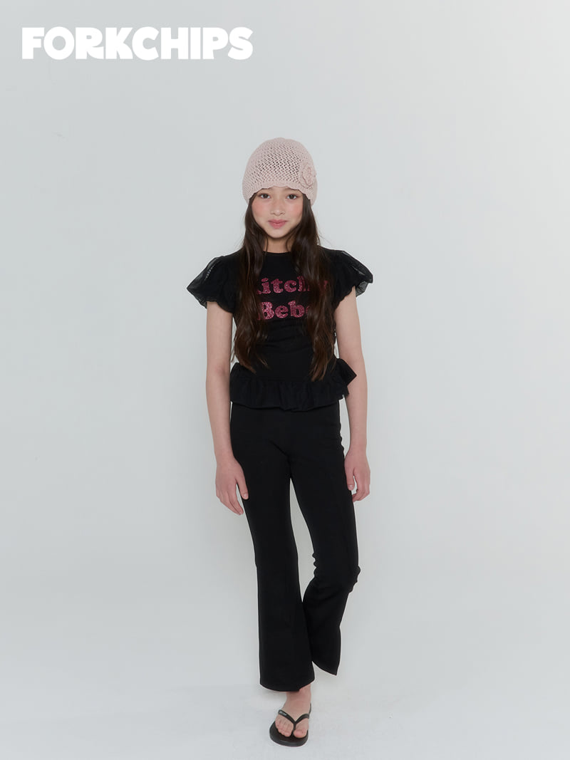 Fork Chips - Korean Children Fashion - #magicofchildhood - Kitsch Balloon Tee