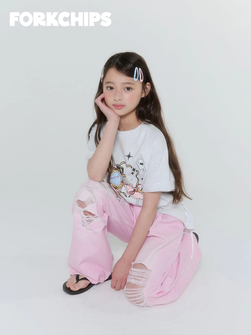 Fork Chips - Korean Children Fashion - #magicofchildhood - Candy Snap Hairpin - 2