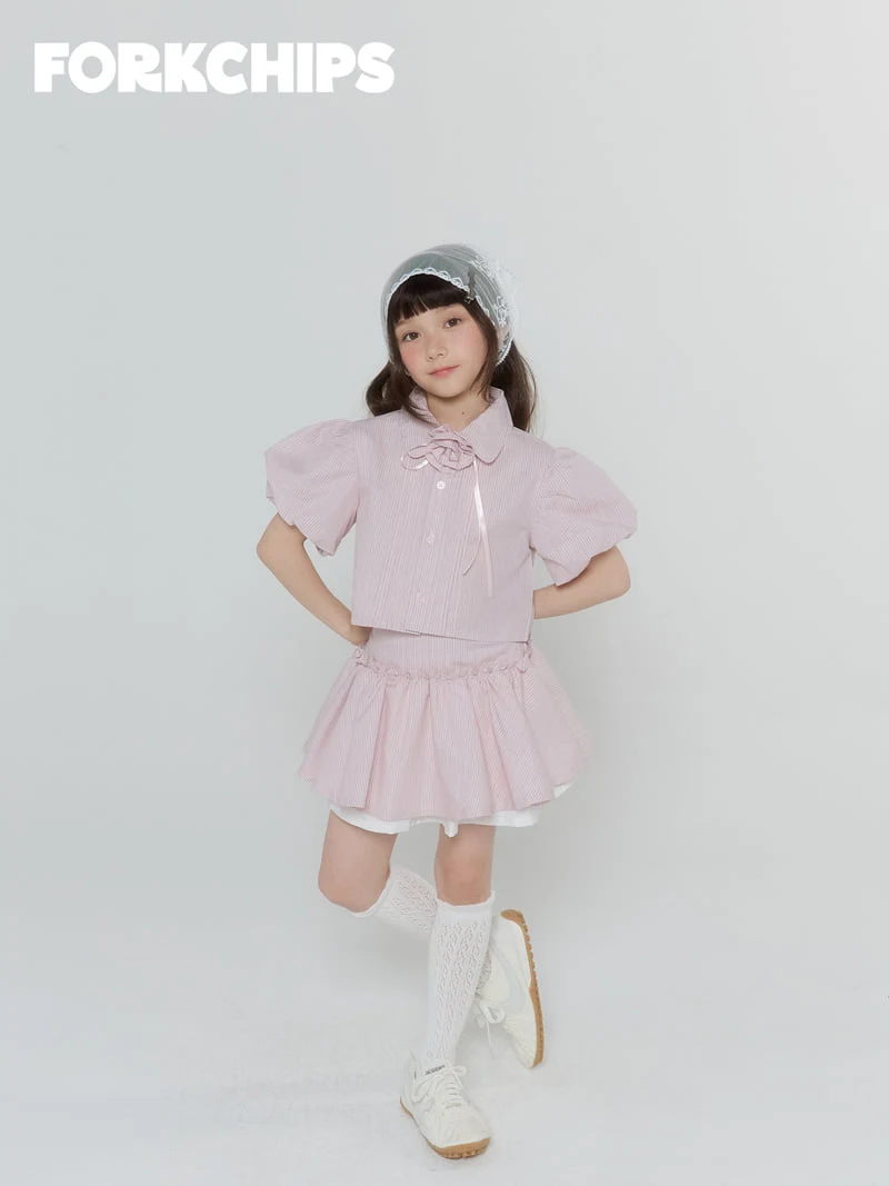 Fork Chips - Korean Children Fashion - #minifashionista - Rapunzel Blouse - 6
