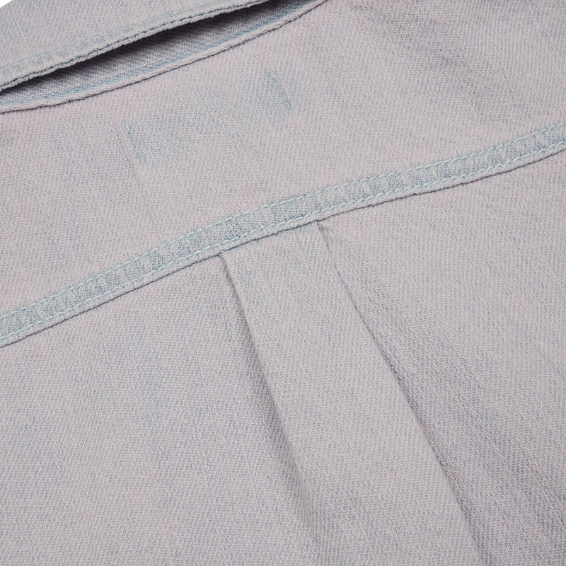Fork Chips - Korean Children Fashion - #prettylittlegirls - Sky Denim Shirt - 7