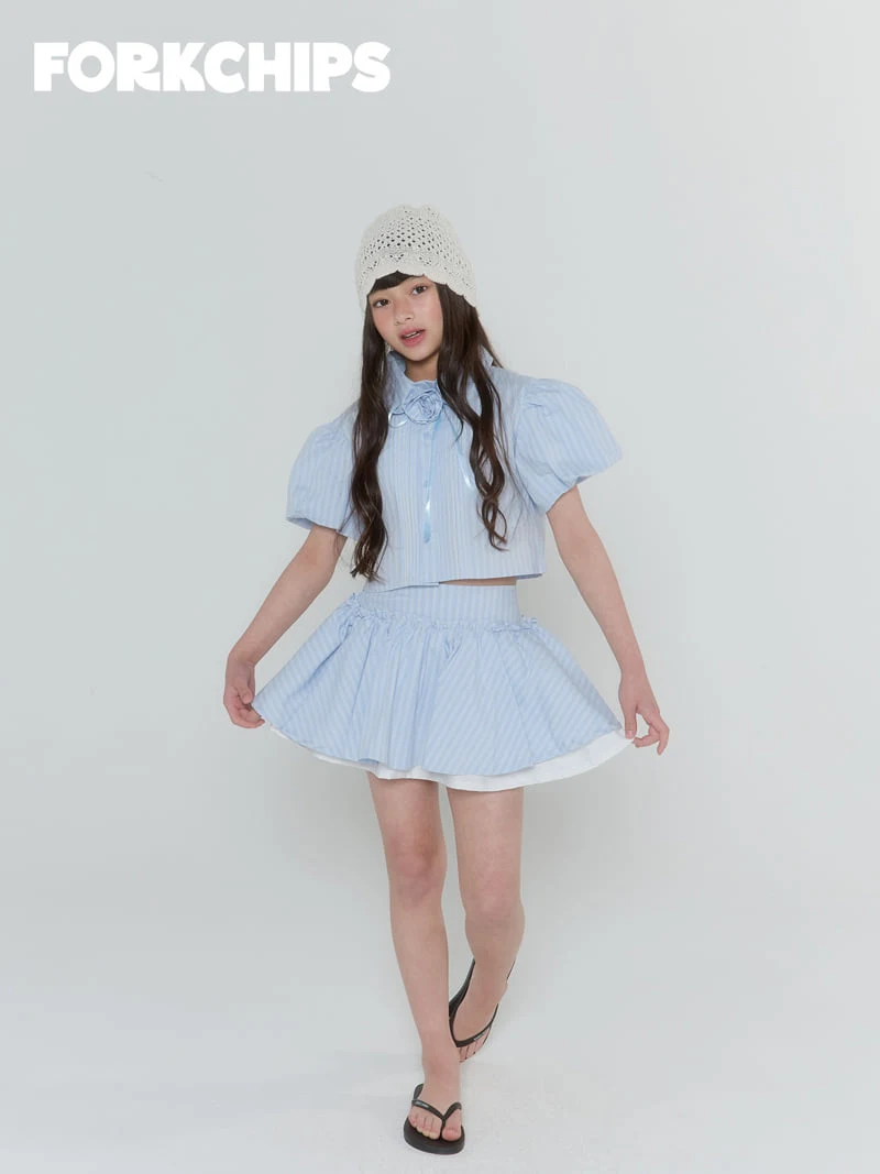 Fork Chips - Korean Children Fashion - #prettylittlegirls - Rapunzel Skirt