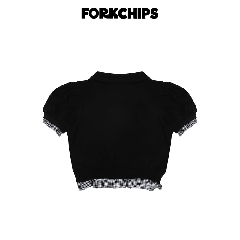 Fork Chips - Korean Children Fashion - #prettylittlegirls - Hound PK Tee - 4