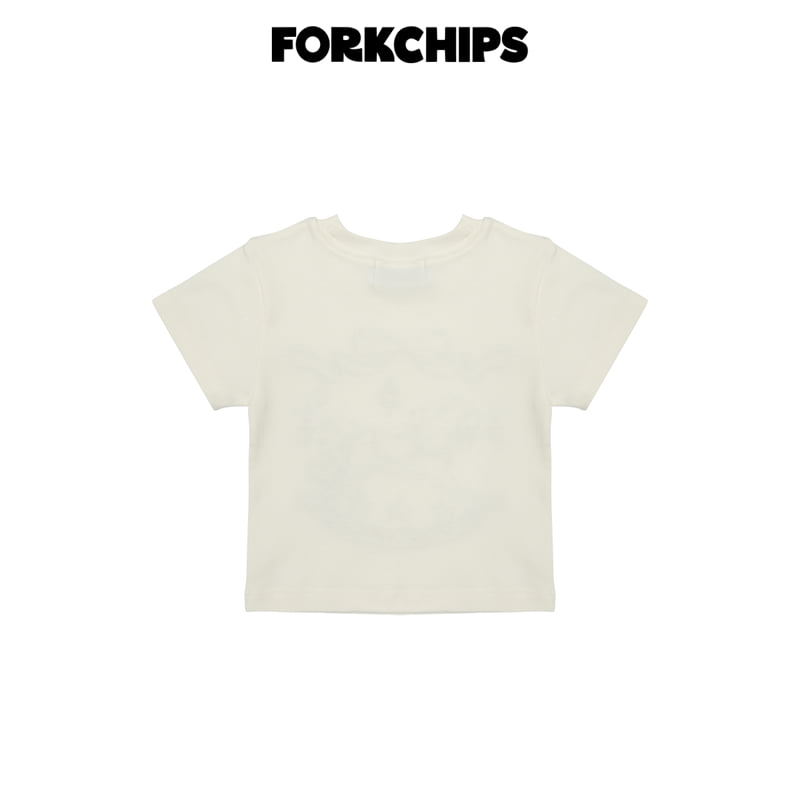 Fork Chips - Korean Children Fashion - #todddlerfashion - Horse Embroidery Tee - 4