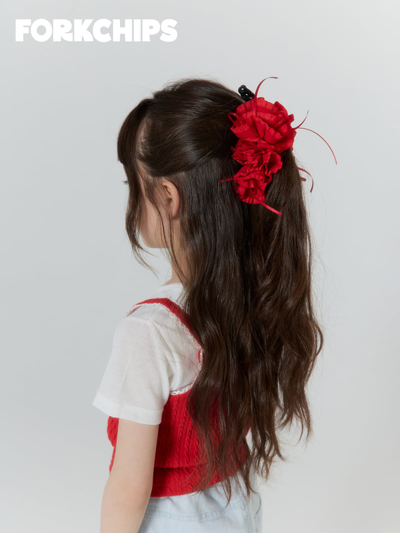 Fork Chips - Korean Children Fashion - #toddlerclothing - Mary Hair Clip - 3