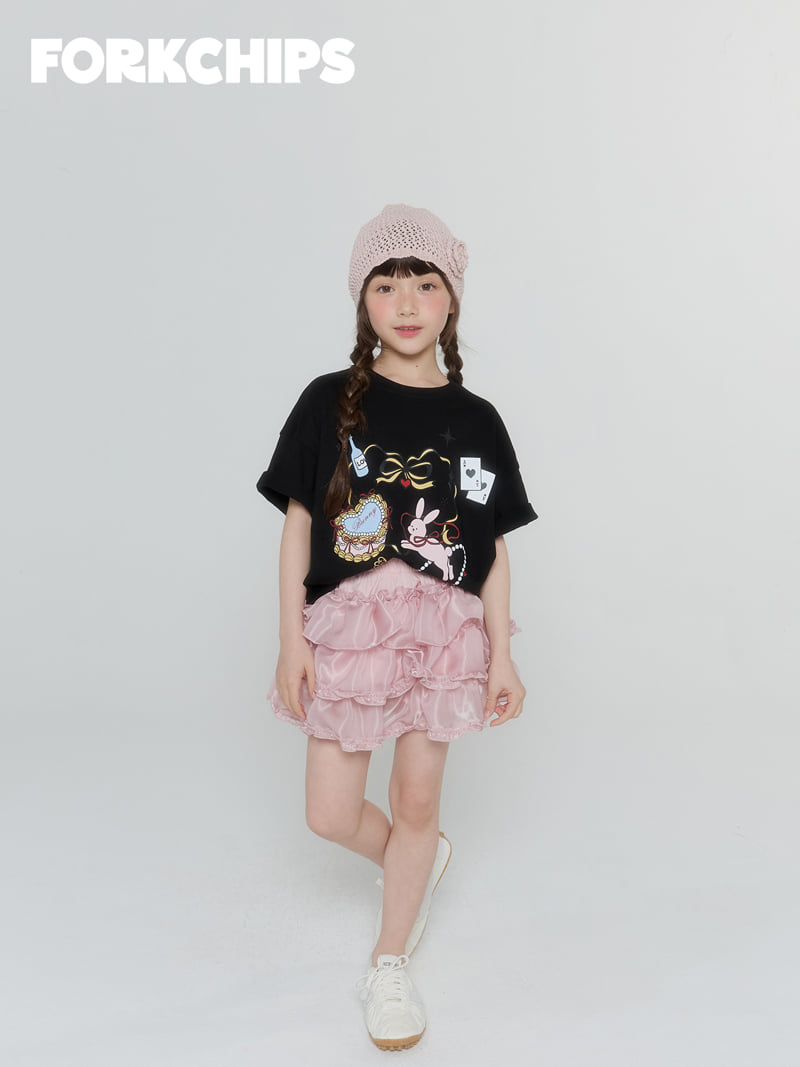 Fork Chips - Korean Children Fashion - #toddlerclothing - Wonder Bunny Tee - 7