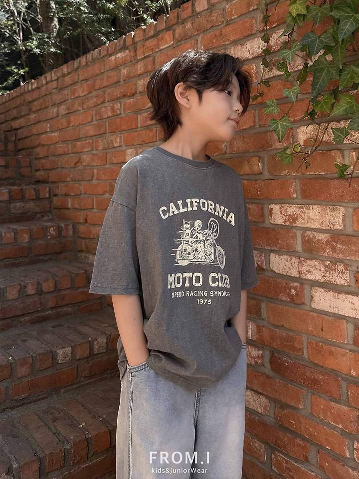 From I - Korean Children Fashion - #Kfashion4kids - Moto Club Tee - 12