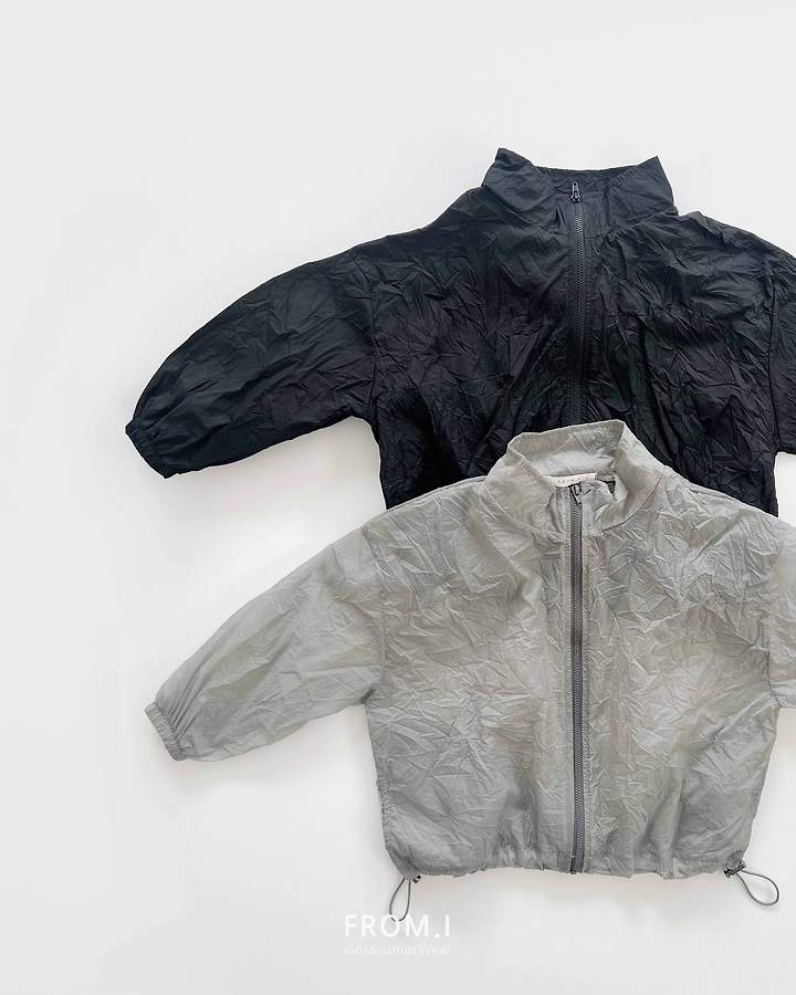 From I - Korean Children Fashion - #Kfashion4kids - Crease Wind Jacket