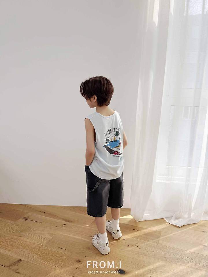 From I - Korean Children Fashion - #Kfashion4kids - Hawaii Sleeveless - 11