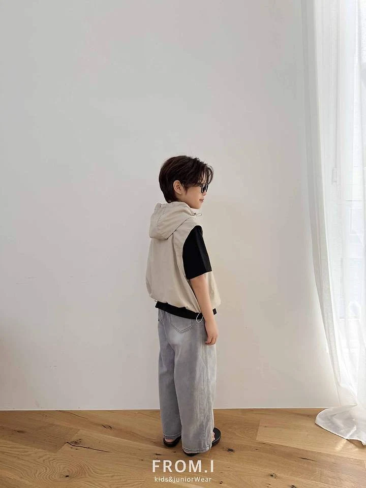 From I - Korean Children Fashion - #childofig - Dart Denim Pants - 6