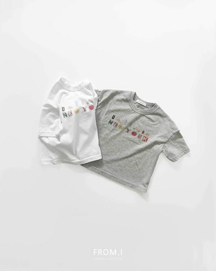 From I - Korean Children Fashion - #childofig - New York Tee