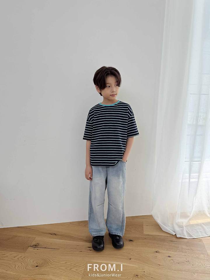 From I - Korean Children Fashion - #childofig - Apple Striped Tee - 9