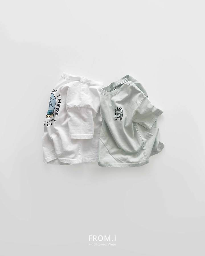 From I - Korean Children Fashion - #childofig - Palm Tree Tee