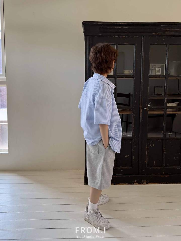 From I - Korean Children Fashion - #childofig - Seersucker Shirt - 12