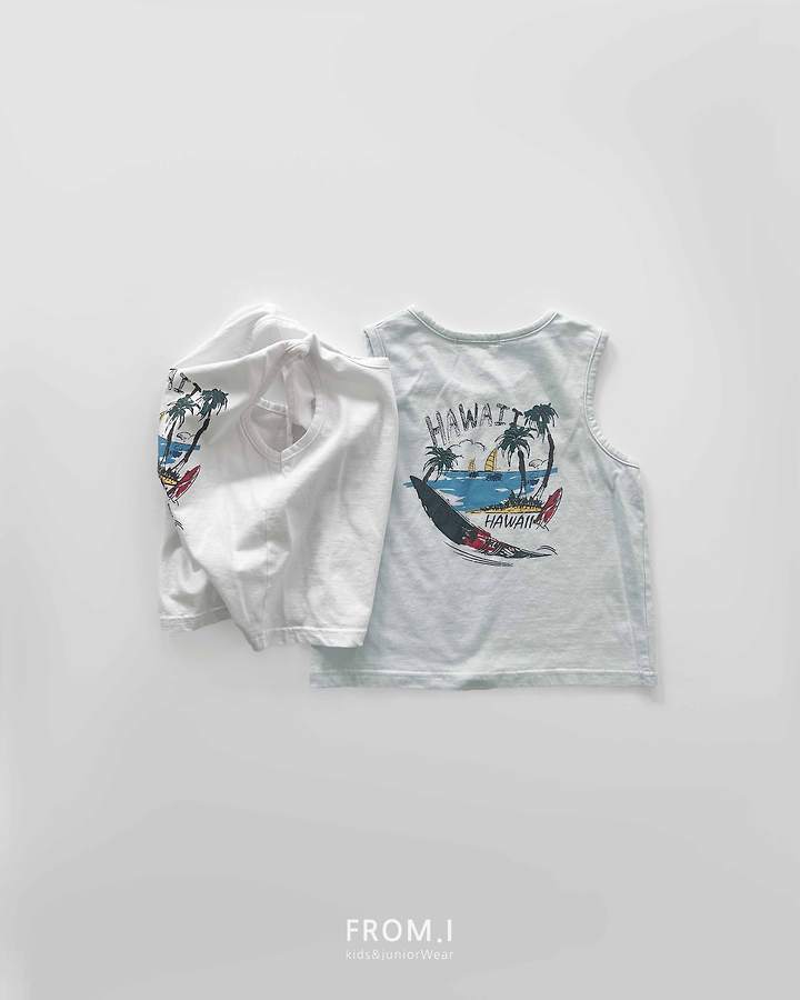 From I - Korean Children Fashion - #childofig - Hawaii Sleeveless - 3