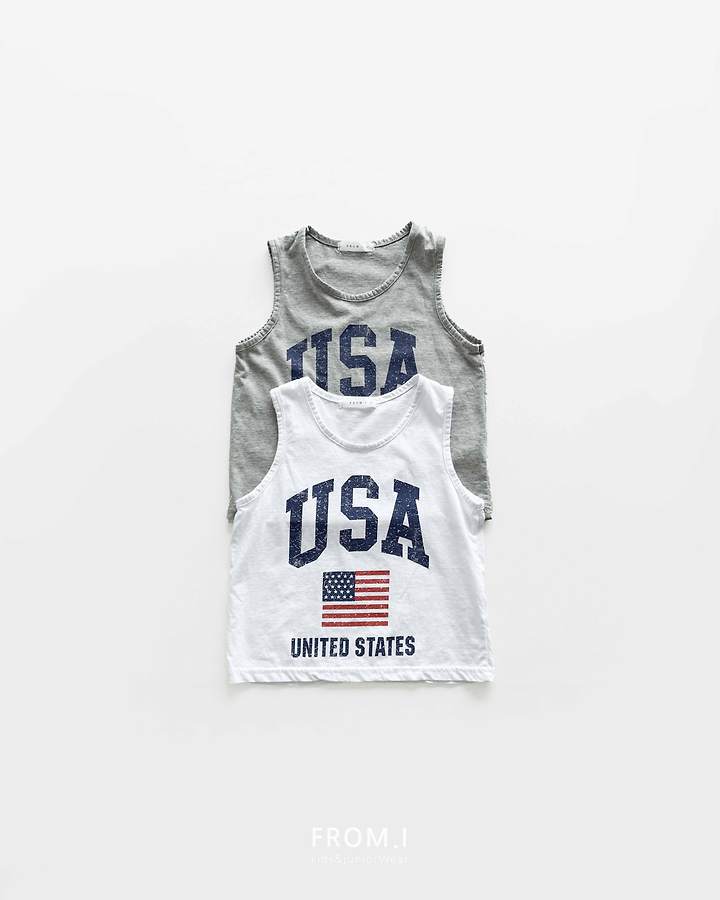 From I - Korean Children Fashion - #designkidswear - USA Sleeveless